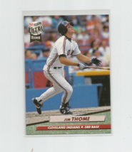 Jim Thome (Cleveland Indians) 1992 Fleer Ultra Rookie Card #54 - £3.89 GBP