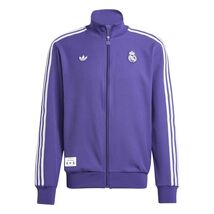 Adidas Real Madrid Purple White Icon Track Top Jacket JF2582 Men’s Size ... - $84.99
