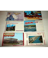 6 1960-70s Florida Souvenir Postcard Folder Photo Sets - $17.99