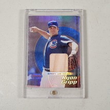 Ryan Gripp Rookie Card Chicago Cubs Bat Relic RC #96 2002 Topps Bowman&#39;s... - $5.27
