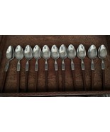 EKCO ETERNA LA JOYA STAINLESS FLATWARE SERVING SPOON LOT OF 11 - €40,27 EUR