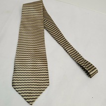 Ziggurat By Mulberry Neckwear Silk Multicolor Geometric Men’s Tie Necktie H407 - £6.99 GBP