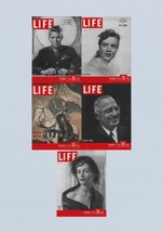 Life Magazine Lot of 5 Full Month of November 1948 1, 8, 15, 22, 29 - £37.15 GBP