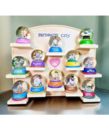 Gary Patterson Cat Snow Globe Calendar Collection of 12 Complete Willabe... - $254.92