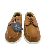 Sperry Plushwave Boat Shoe Men&#39;s 10 Nubuck 3 Eye Tan NEW - $60.00