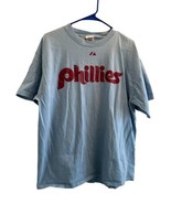 PHILADELPHIA PHILLIES MAJESTIC TEE RYAN HOWARD #6 MLB PLAYER POWDER BLUE... - $450.46 MXN