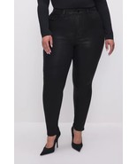 Good American Good Legs Black Coated Skinny Jeans Plus Size 24 NWOT - £59.24 GBP