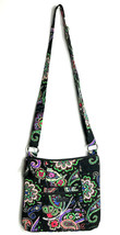 Vera Bradley Paisley Floral Crossbody Purse Handbag - $27.11