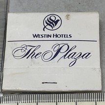 Vintage Matchbook  Westin Hotels  The Plaza   New York, N.y.  gmg  Unstruck - £14.80 GBP