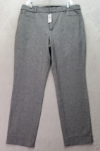 Banana Republic Sloan Pants Women Size 14 Gray Cotton Pockets Stretch Skinny Leg - £25.41 GBP