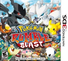 Pokemon Rumble Blast - Nintendo 3DS 2DS 3DS N2DS N3DS Video Game - £15.57 GBP