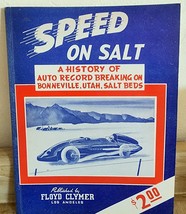 Speed on Salt by George Eyston &amp; W. F. Bradley 1947 Bonneville Salt Flats Book - $52.24