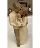 Willow Tree &quot;Our Gift&quot; Hand-Painted Family Figurine READ - $6.93