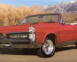 1967 Pontiac GTO Convertible Antique Muscle Car Fridge Magnet Large 5&quot;x3&quot; - £3.10 GBP