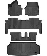 SMARTLINER All Weather 3 Rows &amp; Cargo Liner Behind 3rd Row Set For 2024-... - €242,13 EUR