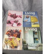 4 Martha stewart Living  magazines February March April January 2005 - £21.65 GBP