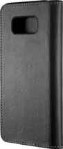 NEW Platinum Genuine Leather BLACK Wallet Folio Case for Samsung Galaxy S8+ PLUS - £10.52 GBP