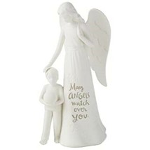 Hallmark May Guardian Angels Watch Over You Joanne Eschrich Porcelain Figure Boy - $59.39