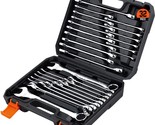 HORUSDY 32-Piece Combination Wrench Set, SAE and Metric, 1/4&quot;-1&quot; &amp; 7mm-2... - $96.89