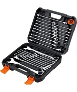 HORUSDY 32-Piece Combination Wrench Set, SAE and Metric, 1/4&quot;-1&quot; &amp; 7mm-2... - £79.87 GBP