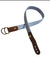 Lauren Ralph Lauren Kenton Skinny Womens Belt Light Blue 32&#39; - $21.95