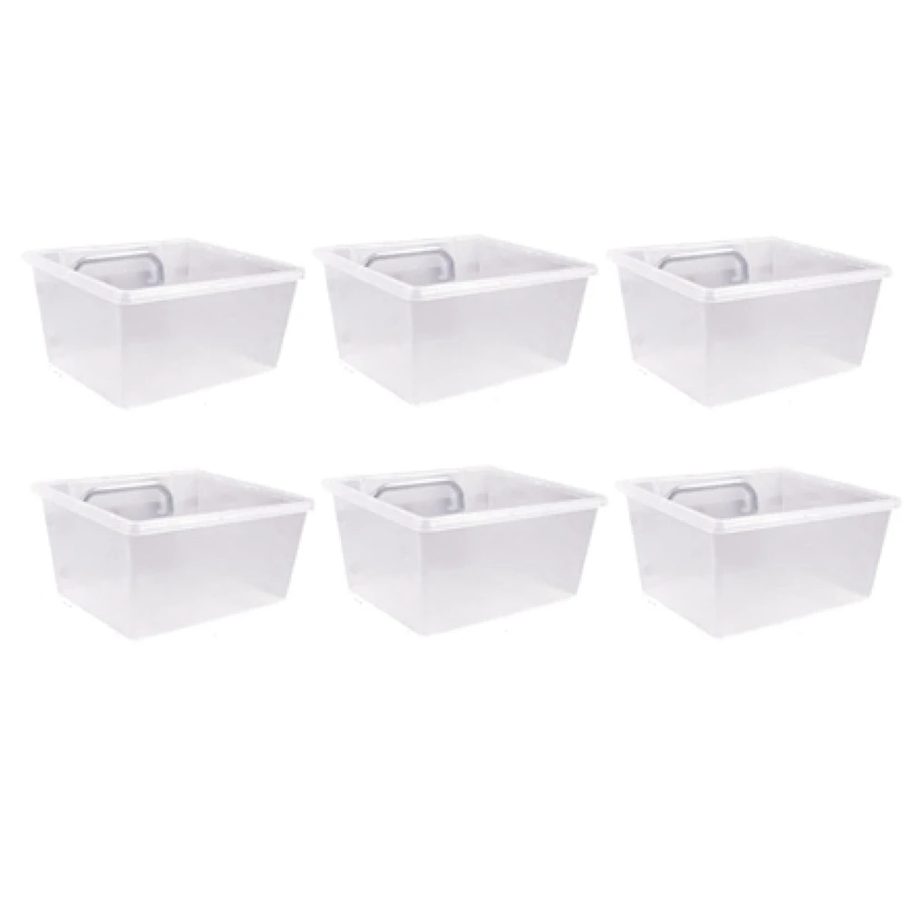 6 Pack PeClear Bins PeBins Hooks DIY PeAccessories Workbench Small Bins Fit 1/4  - £38.72 GBP