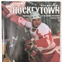 Inside Hockey Town Official Publication of The Detroit Red Wings February 2000 - £5.47 GBP