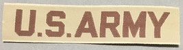 U.S. Army tab patch - €2,61 EUR
