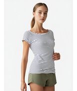 Women Top Wortington Women Stripe Ultra Smoothing Top Size S Black/White - $19.79