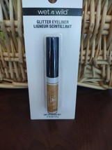 Wet N Wild Silver Glitter Mettallic Gold Eyeliner 0.16 oz-BRAND NEW-SHIP N 24 HR - £7.69 GBP