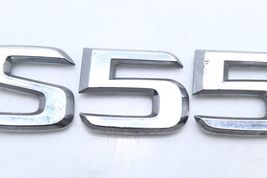 07-13 MERCEDES-BENZ S550 REAR BADGE EMBLEM LETTERING Q3761 image 4