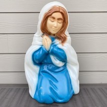 Mary Replacement For Nativity Set General Foam Plastics Vtg Blow Mold - £51.43 GBP