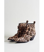 R13 ANKLE THREE BUCKLE BOOT - LEOPARD. Size 9 IT 39 $1125 - £458.19 GBP