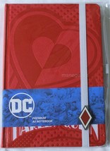 Harley Quinn Red Hardcover Writing Journal Notebook DC Officially Licensed - £18.98 GBP