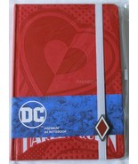 Harley Quinn Red Hardcover Writing Journal Notebook DC Officially Licensed - £19.04 GBP