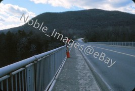 1974 Bear Mountain Suspension Bridge Photographer New York Transparency Slide - £2.77 GBP