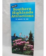 Vintage Southern Highlands Attractions 19 Sights To See Brochure - €8,49 EUR