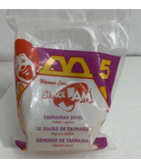 1996 McDonalds Happy Meal Space Jam Toy Tasmanian Devil NOS Sealed Taz - £6.86 GBP