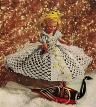 Vintage 1952 Star Crochet For Christmas Ornaments Dolls Pot Holder Patte... - $12.99