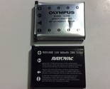 2 Batteries OEM Olympus LI-42B Li-Ion Rechargeable Battery  for Olympus FE - £4.34 GBP