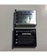 2 Batteries OEM Olympus LI-42B Li-Ion Rechargeable Battery  for Olympus FE - £4.25 GBP