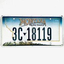  United States Montana Yellowstone County Passenger License Plate 3C 18119 - £13.23 GBP