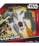 Rare Hasbro Hero Mashers Boba Fett-New In Box. Star Wars Figure - $663.31 MXN