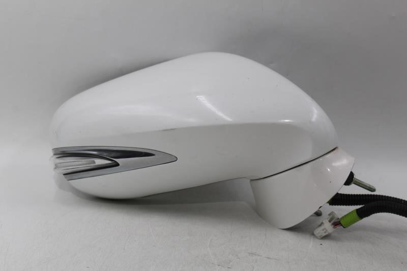 Primary image for Right Passenger Side White Door Mirror Power Fits 2009 LEXUS IS250 OEM #21026...