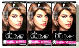 3 Packs Schwarzkopf Permanent Quality Hair Color Ultime 6.82 Bronze - £29.84 GBP