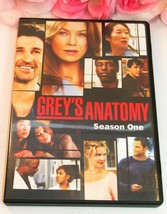 Greys Anatomy Complete Season 1 TV Series Medical Drama Gently Used DVD&#39;s - £14.91 GBP