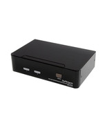 Startech SV231DVIUA 2 PORT DVI KVM SWITCH DUAL LINK USB AUDIO DVI KVM SW... - €226,67 EUR