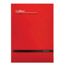 Collins Account Book 24 Leaves (A4) - Minute - $57.30
