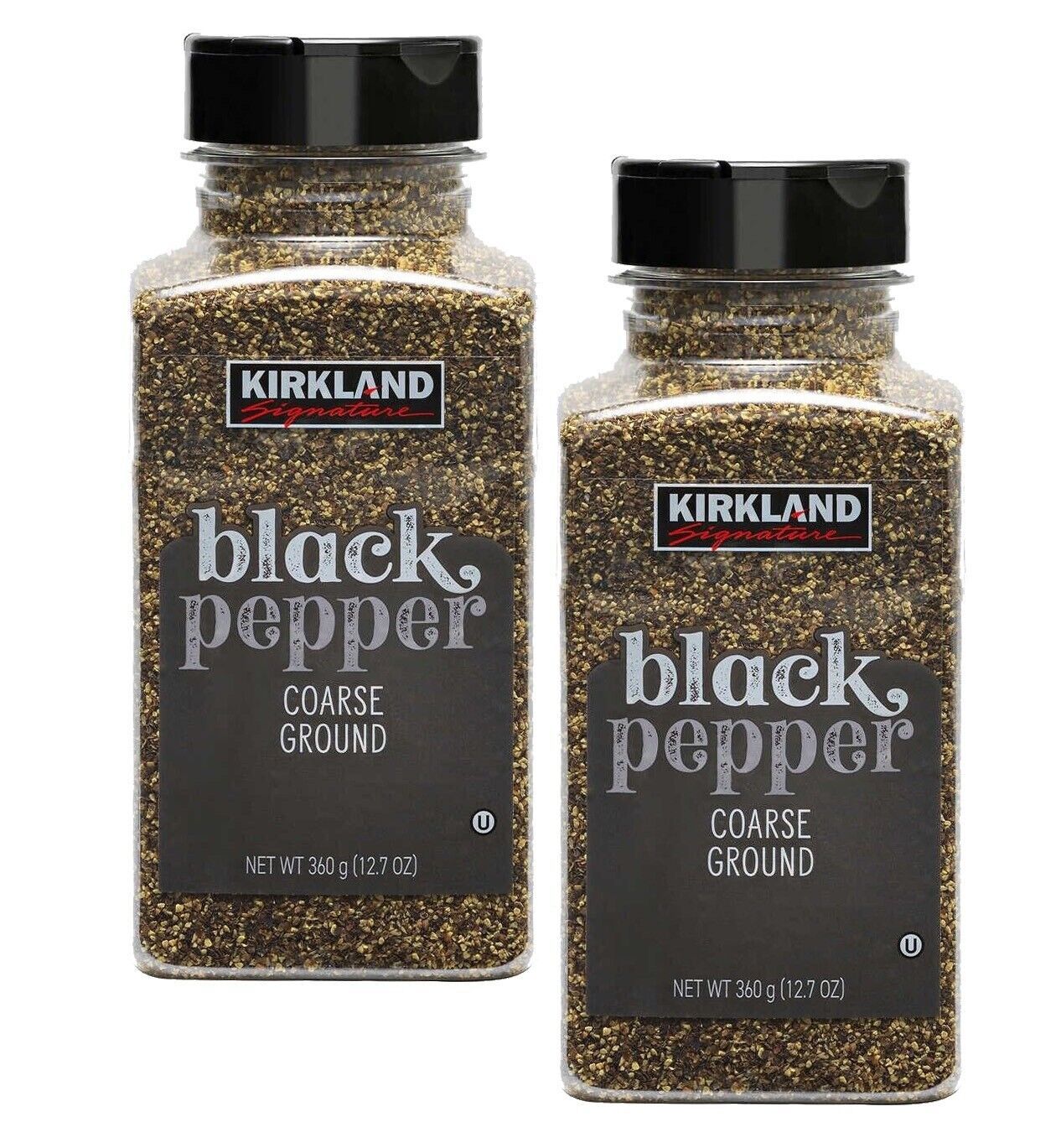 2 Packs Kirkland Signature Coarse Ground Black Pepper 12.7 oz  Free Shipping - £17.62 GBP