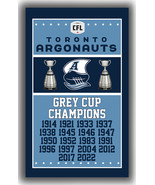 Toronto Argonauts Football Team Champions Flag 90x150cm 3x5ft Best Banner - €12,72 EUR